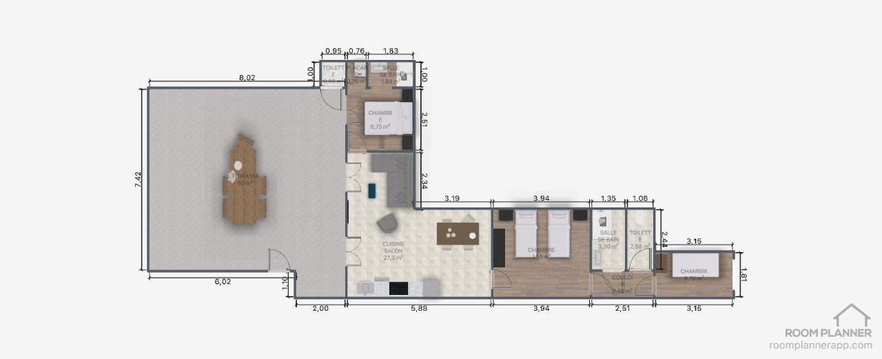 Appartement Terrasse Vue Lac Breil-sur-Roya Zewnętrze zdjęcie